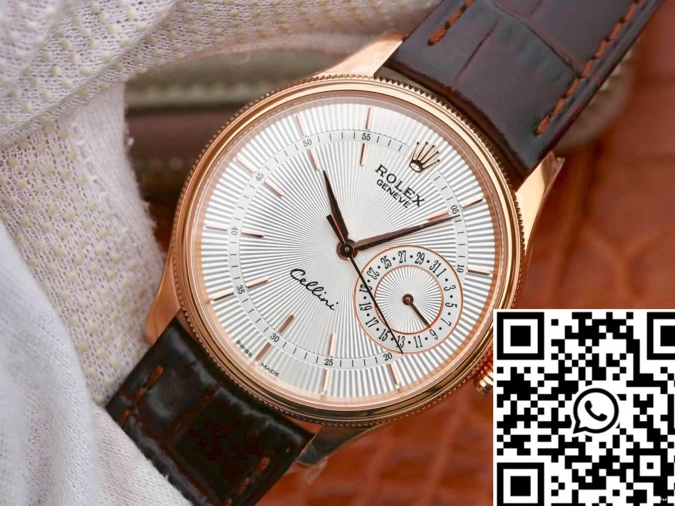 MKS M50515-0008 Factory Date Silver Celini Rolex Dial 0313